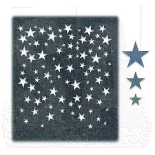 Sizzix Thinlits Dies Falling Stars by Tim Holtz (664732)