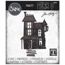 Sizzix Thinlits Dies Haunted by Tim Holtz (664735)