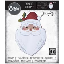 Sizzix Thinlits Dies Santa's Wish, Colorize by Tim Holtz (664745)