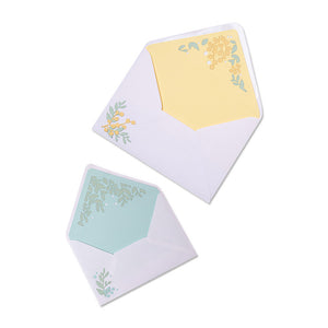 Sizzix Thinlits Die Set Foliage Envelope Liners (665077)