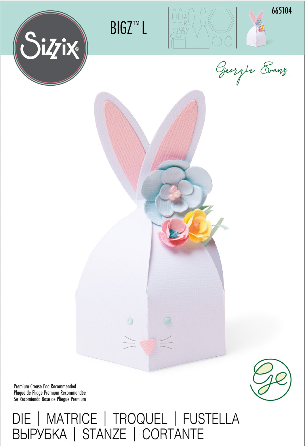 Sizzix Bigz L Die Bunny Box (665104)