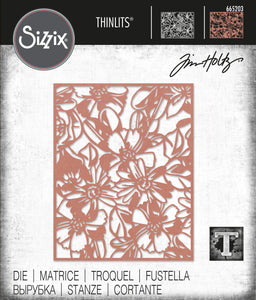 Sizzix Thinlits Die Flowery by Tim Holtz (665203)