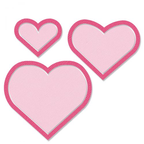 Sizzix Framelits Die Set Heart Frames (665661)