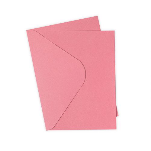 Sizzix Surfacez A6 Card & Envelope Pack Rose (665690)