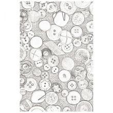 Load image into Gallery viewer, Sizzix 3-D Textured Impressions Embossing Folder Vintage Buttons by Eileen Hull (665728)
