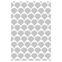 Load image into Gallery viewer, Sizzix Multi-Level Textured Impressions Embossing Folder Fan Tiles (665746)
