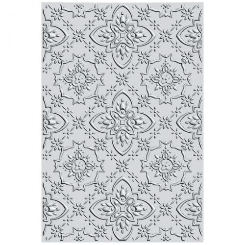 Sizzix 3-D Textured Impressions Embossing Folder Ornamental Motif (665752)