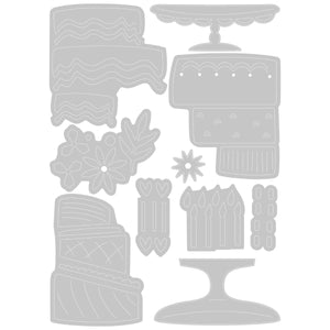 Sizzix Thinlits Die Set Build A Cake (665882)