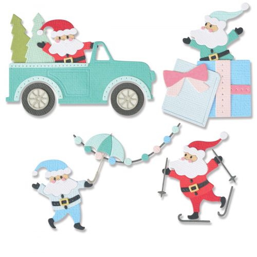 Sizzix Thinlits Die Set Santa Activities (665958)