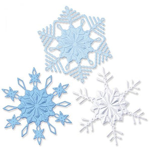 Sizzix Switchlits Embossing Folder Winter Snowflakes (665968)