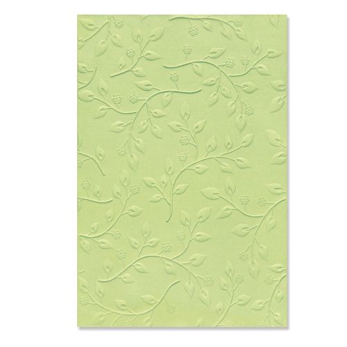 Sizzix 3-D Textured Impressions Embossing Folder Summer Foliage (666213)