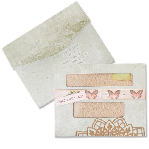 Sizzix Thinlits Die Set Journaling Card and Envelope by Eileen Hull (666276)