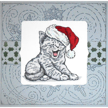 Load image into Gallery viewer, Stampendous! Fran&#39;s 6&quot; x 6&quot; Cling Rubber Stamp - Winter Blizzard (6CR009)
