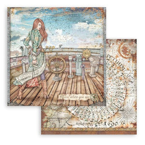 Stamperia Lady Vagabond Collection 12x12 Paper Pack (SBBL98)