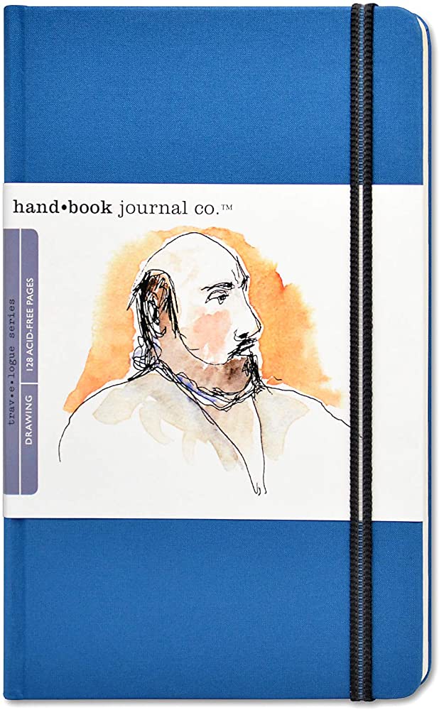 Handbook Journal Co. Large Portrait Journal Blue Cover (721412)