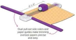 Purple Cows Craft Geek 9 Pattern Trim It Rotary Trimmer (7600)