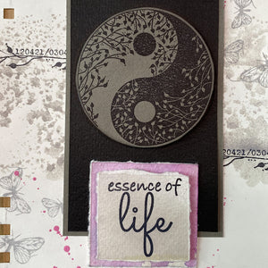 Paper Artsy Stamp Set Essence of Life designed by France Papillon (FP022)