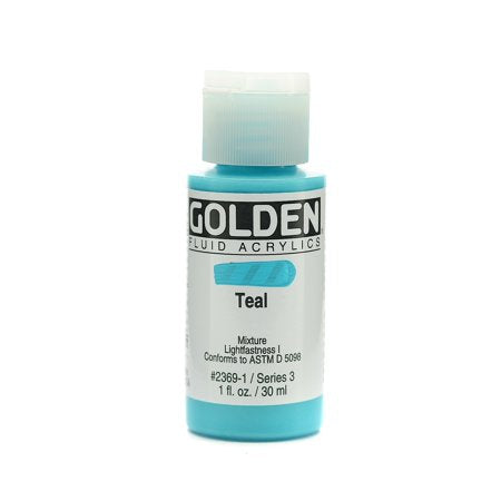 Golden Fluid Acrylics Teal (2369-1)