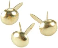 Creative Impression Gold Mini Round Brads (91001)