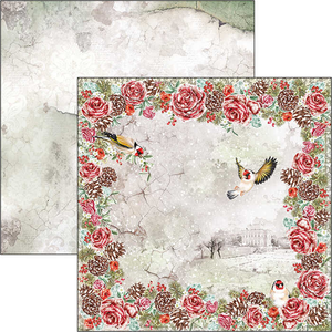 Ciao Bella 12x12 Patterns Pad Frozen Roses (CBT039)