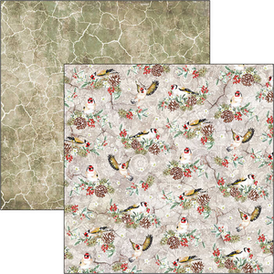 Ciao Bella 12x12 Patterns Pad Frozen Roses (CBT039)