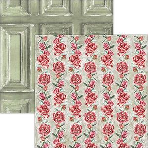 Ciao Bella 12x12 Patterns Pad Frozen Roses (CBT039)