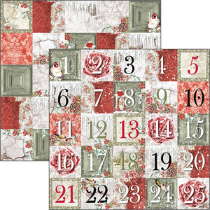 Ciao Bella 12x12 Patterns Pad Frozen Roses (CBT039)