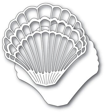 Memory Box Craft Die Grand Scallop Shell (94568)