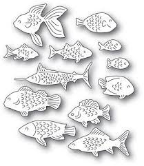 Memory Box Craft Die School of Fish (94570)