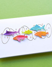 Load image into Gallery viewer, Memory Box Craft Die School of Fish (94570)
