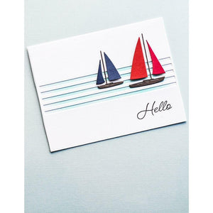 Memory Box Craft Die Marina Sailboats (94575)