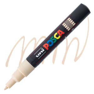 Posca Paint Marker 0.7mm Bullet Shaped Beige PC-1M