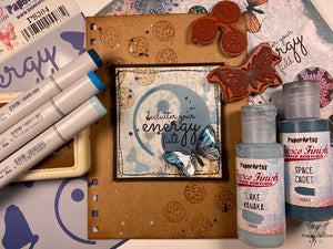 Paper Artsy Stamp Set Essence of Life designed by France Papillon (FP022)