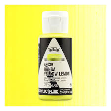 Holbein Paint Marker- Acrylic Ink - Hansa Yellow Lemon A1639