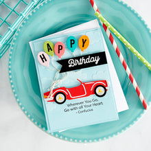 Load image into Gallery viewer, Spellbinders The Open Road Stamp, Die, and Embossing Folder Set
