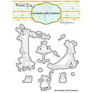 Colorado Craft Company Stamp & Die Set Happily Ever After (AJ462)