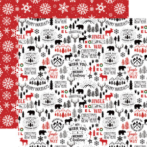 Echo Park Paper Co. A Lumberjack Christmas Mega Bundle (ALC220050)