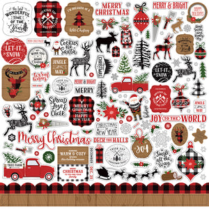 Echo Park Paper Co. A Lumberjack Christmas Mega Bundle (ALC220050)