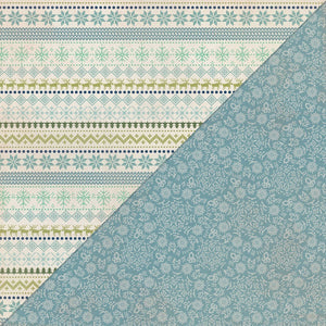 Authentique Alpine Collection 12x12 Scrapbook Paper Alpine Five (ALP005)