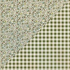 Authentique Alpine Collection 12x12 Scrapbook Paper Alpine Six (ALP006)