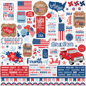 Echo Park Paper Co. America Collection Kit (AM213016)