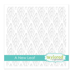 Taylored Expressions Stencil A New Leaf (TESN39)