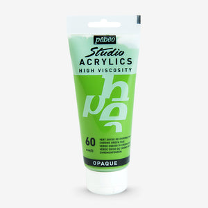 Pebeo Studio Acrylics- Chrome Green Hue 60 (pebeo60)