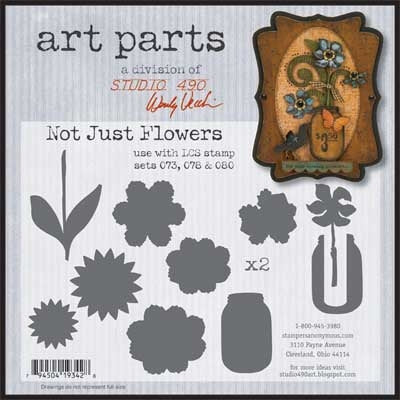 Wendy Vecchi Studio 490 Art Parts Not Just Flowers (9450419342)