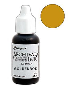 Wendy Vecchi Archival Ink Pad Reinker Goldenrod (ARD74045)