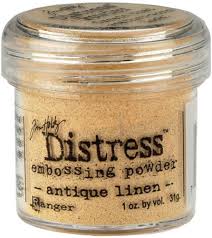 Tim Holtz Distress Powder Antique Linen - TIM21087 - RETIRED