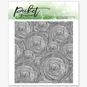 Picket Fence Studios Clear Stamp Round and Round We Go (BB-135)