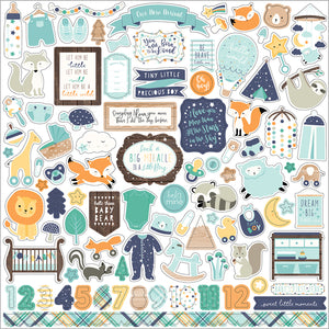 Echo Park Paper Co. Hello Baby It's a Boy Collection Kit (BB172016)