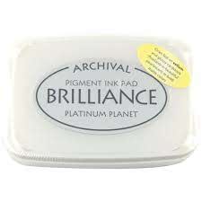 Brilliance Archival Pigment Ink Pad - Platinum Planet (BR-92)