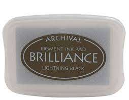 Brilliance Archival Pigment Ink Pad - Lightning Black (BR-95)